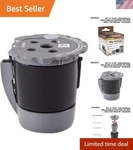 My K-cup Reusable Filter Gray All Natural. Fixed Price $25.99.