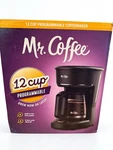 Mr. Coffee 12-CUP Programmable Maker Black New Open Box. Fixed Price $25.00.