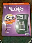 Mr. Coffee 12 Cup Programmable Maker Strong Brew, Stainless 2176619. Fixed Price $35.06.