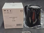 Keurig 2.0 Thermal Replacement Carafe Black Silver Handle 08-202984-000. Fixed Price $15.00.