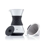 Premium Pour Over Glass Coffee Maker Pure Flavor, No Bitterness, Customizable. Fixed Price $30.00.