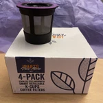 New Iparts 4PK Stainless Steel Micromesh Smart Refillable K-cups Coffee Filters. Fixed Price $13.72.