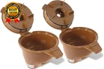 2-PACK Single Serve Ground Coffee Basket For Hamiltion Flexbrew. Fixed Price $14.13.
