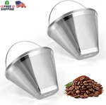 Reusable Cone Coffee Filters 304 Stainless Steel Permanent. Fixed Price $23.15.