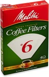 Melitta 40-COUNT Number 6 White Super Premium Coffee Filters. Fixed Price $14.41.