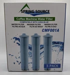3-PACK CMF001A Spring Source Coffee Machine Water Filter For Jura Blue. Fixed Price $18.99.