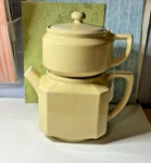 Vtg Folgers 6 Cup Automatic Drip China Coffee Maker Made Usa 4 Complete Mint. Fixed Price $112.00.