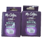 2X Mr. Coffee Advanced Water Filter Replacement Cartridges Pack 60 Day Supply. Fixed Price $10.95.