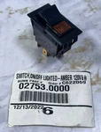 Bunn Switch, On/off, Rocker, Spst, Amber, 120V - 02753.0000. Fixed Price $10.88.