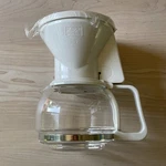 Melitta Gevalia Kaffe Coffee Replacement 4-CUP Glass Carafe & Lid White BCM-4C. Fixed Price $24.99.