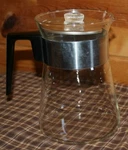 Vintage Glass Coffee Pot 10-12-CUP ? Replacement Decanter Carafe Home Black **. Fixed Price $7.98.