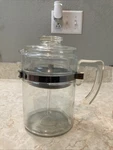 Vintage Pyrex Glass Coffee Pot 7826B Stem & Basket Missing Lid To. Fixed Price $67.15.
