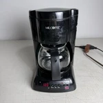 Mr Coffee/sunbeam Programmable 4 Cup Drip Maker Brewer Model #NLX5 Black. Fixed Price $24.99.