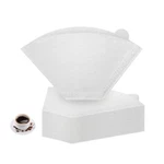 Coffee Filters #2 Cone Paper, 200 Count White Disposable Natural. Fixed Price $16.12.