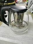 Mr. Coffee Tea Pot Glass Decanter Modern Design Brew Steep 1.2 Quart (4.8 Cups). Fixed Price $29.90.