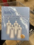 Isinlive Water Filter 4 Pack For Espresso Coffee Machine Improves Flavor. Fixed Price $22.28.