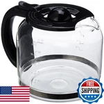 Capresso Glass Carafe 12 Cup Black 4427.01. Fixed Price $34.00.