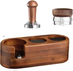 Mojae 58MM Espresso Kit: Wooden Tamper, Distributor & Station For Home Baristas. Fixed Price $139.99.