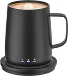 Smart Heated Coffee Mug 14OZ Rechargeable Temperature Control Cup With Lid Black. Fixed Price $89.95.