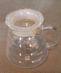 Hario V60 XGS60 Beehive Glass Range Coffee / Tea Server 500 Ml Carafe Only. Fixed Price $16.50.