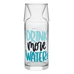 Rakle Bedside Water Carafe & Glass Cup Set, 700CC 24OZ Nightstand Decanter Fo.... Fixed Price $30.10.