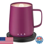 Smart Self Heating Coffee Mug 14OZ, Temp Control, 6H Battery, Rose Red. Fixed Price $87.48.