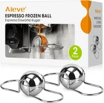 2 Pack Espresso Cooling Ball, Stainless Steel Frozen Ice Rock For Coffee,. Fixed Price $20.99.