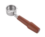 Kafvalubre 51MM Portafilter Compatible With Bottomless, Rosewood. Fixed Price $73.11.