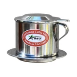 Amt 9.5 Oz Coffee Maker, Phin Filter, Screw Down - Handle, Silver. Fixed Price $19.53.