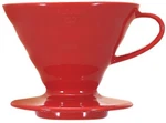 Hario V60 Red Ceramic Coffee Dripper 1-4 Cups Cone Pour Over Brewer Japan. Fixed Price $34.19.