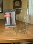 Bodum 51 Oz 1.5L 12 Cups French Press Spare Glass High-heat Borosilicate. Fixed Price $19.00.