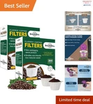 Keurig-compatible 600 Count Paper Filters Single-use Coffee Solution. Fixed Price $48.26.