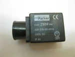 Parker 9W 220 230 Volt Solenoid Valve Coil 304012 ZB-09. Fixed Price $29.00.