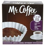 Mr. Coffee 8-12 Cup Filters, Box, Assorted, 100 Count 1,. Fixed Price $10.25.