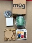 Nextmug 14 Oz. Sage Green Temperature Controlled Self-heating Everyday New. Fixed Price $75.00.