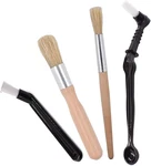 Coffee Machine Cleaning Brush Set - 4 Piece Including Wooden And Nylon. Fixed Price $12.98.