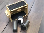 Aeropress Coffee Maker W/ Hexnub Countertop Organizer. Fixed Price $500.00.
