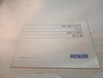 (1) Po New Vintage Business Tax Record Book H & Block 2000 Dam From Storage.. Fixed Price $22.99.