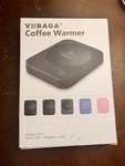 Vobaga Coffee Mug Warmer For Desk With Auto Shut & 3-TEMP Settings. Fixed Price $10.00.