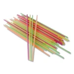 Berkley Square Neon Sip Sticks, 5.5, Assorted, 1,000/PACK. Fixed Price $14.15.