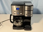 Cuisinart SS-15 Coffee Center 12-CUP Drip & Single Serve Brewer Stainless. Fixed Price $62.00.