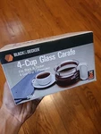New Black & Decker Coffee Cup Glass Carafe Pot Replacement Model 3354. Fixed Price $22.99.