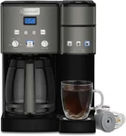 Cuisinart SS-15BKSP1 12 Cup Coffee Maker Black/stainless Steel (used). Fixed Price $202.99.