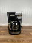 Delonghi DCF212T Programmable Cup Coffee Maker Front Access Black Tested. Fixed Price $34.99.