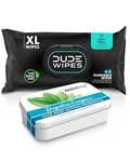 Dude Wipes & Zenwise #2 Bundle - 48 Flushable And 15 Digestive Enzymes CL1. Fixed Price $13.98.