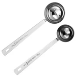 Mbaiyo 2PCS Coffee Scoop,long Handle Measuring SPOON15 Ml Medium, Steel Color. Fixed Price $11.84.