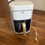 Beautiful 19027 14-CUP Programmable Coffee Maker White Icing Tested Euc. Fixed Price $37.95.