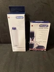 Delonghi Water Descaling Cartridge Filter Dls C002 And Natural Descaler. Fixed Price $29.99.