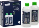 Delonghi Eco Descaler Set Of 2, Two Bottles, Clear. Fixed Price $53.99.