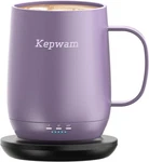 Kepwam Self Heating Coffee T2, 16OZ Smart Heated Mug, 150 Min Battery. Fixed Price $79.79.